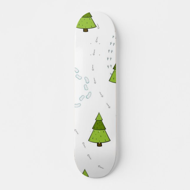 Skate padrão de árvore de Natal (Frente)