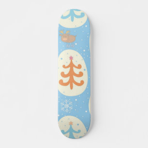 Skate padrão de árvore de Natal
