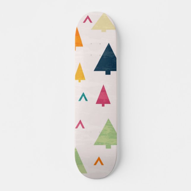 Skate padrão de árvore de Natal (Frente)