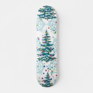 Skate padrão de árvore de Natal