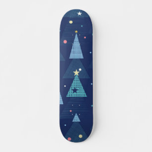 Skate padrão de árvore de Natal
