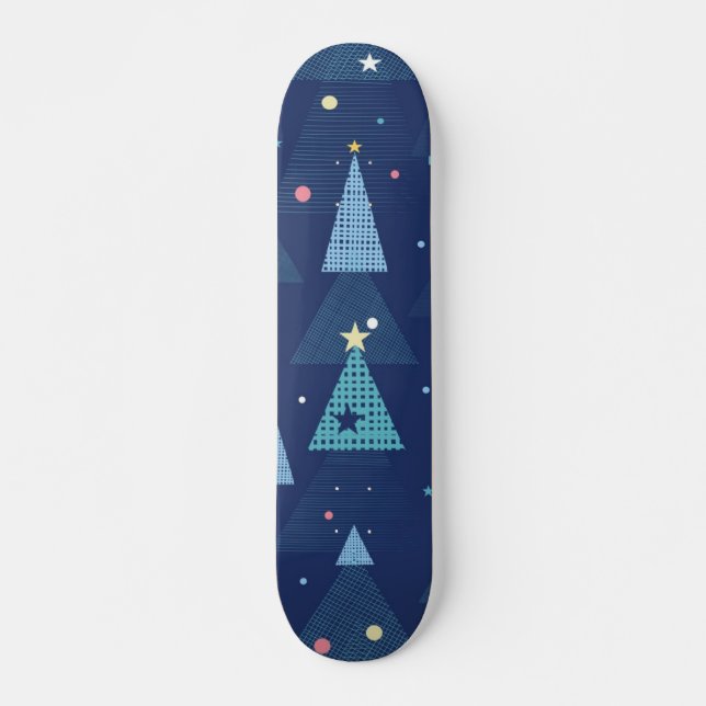 Skate padrão de árvore de Natal (Frente)