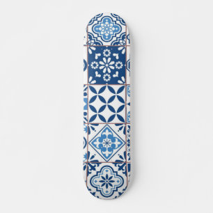 Skate Padrão de azulejos cerâmicos