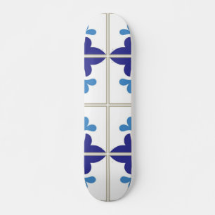 Skate Padrão de azulejos cerâmicos
