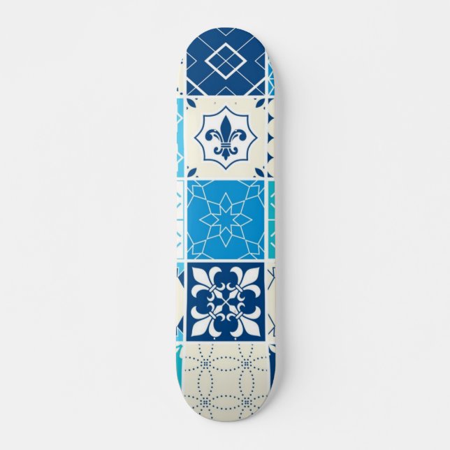 Skate Padrão de azulejos cerâmicos (Frente)