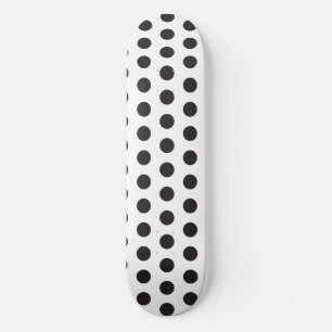 Skate Padrão de Bolinhas Preto e Branco – Minima Clássic