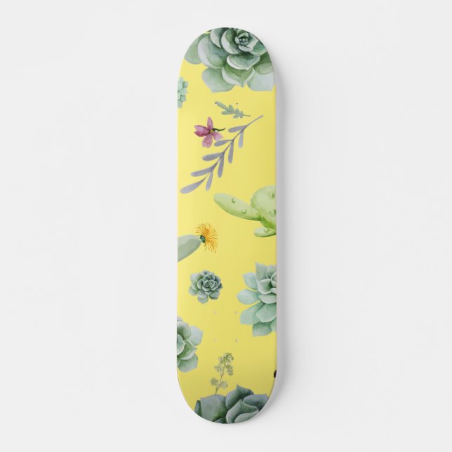 Skate Padrão de Cacto 9 (Frente)