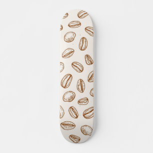 Skate Padrão de café
