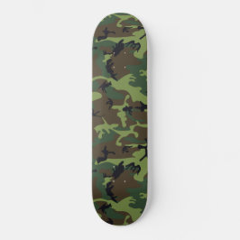 SKATE PADRÃO DE CAMOFLAGEM