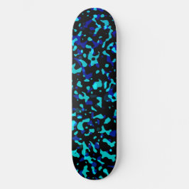 Skate Padrão de Camouflage Azul Legal da Tendy