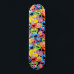 Skate Padrão de Caráter de Rua Sésamo Faces<br><div class="desc">Veja este legal padrão de todos os seus personagens favoritos da Sesame Street! © 2021 Sesame Workshop. www.sesamestreet.org</div>