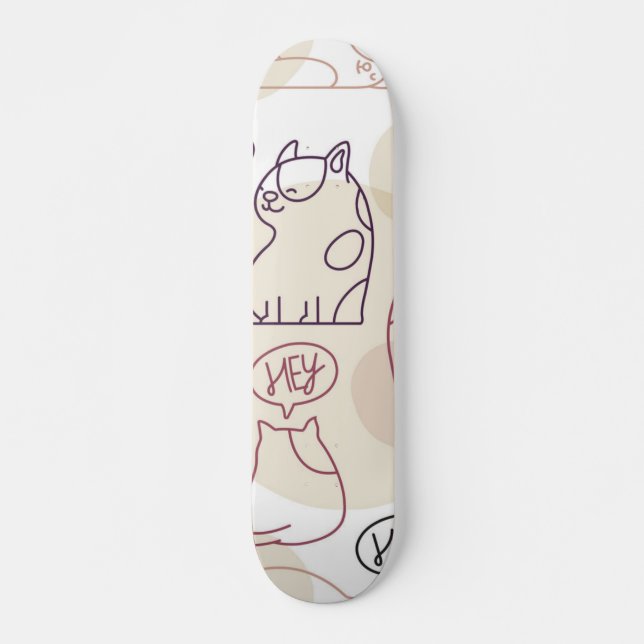 Skate Padrão de Cat (Frente)