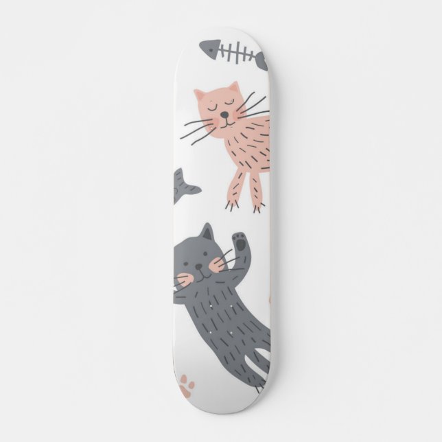 Skate Padrão de Cat (Frente)