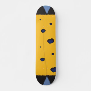 Skate Padrão de cor vibrante