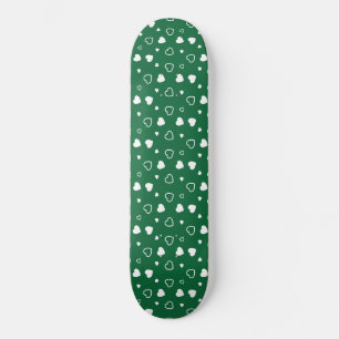 Skate Padrão de corações estilizados 6