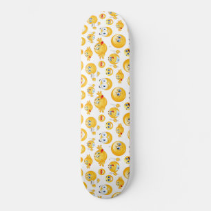 Skate Padrão de Emoji