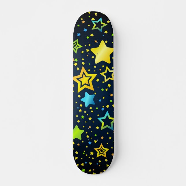 Skate Padrão de estrelas (Frente)