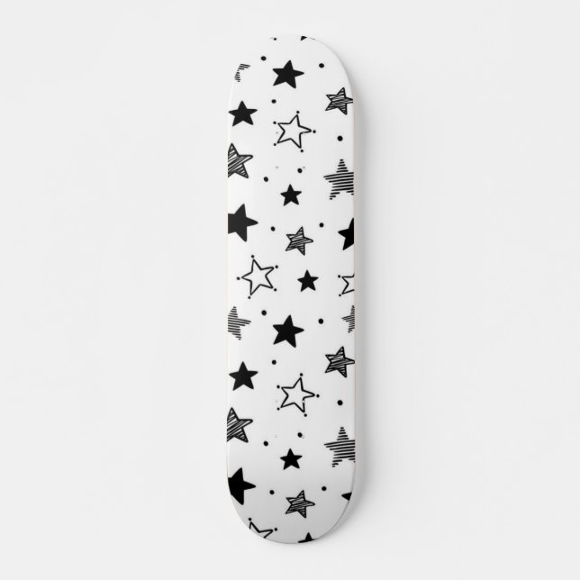 Skate Padrão de estrelas (Frente)