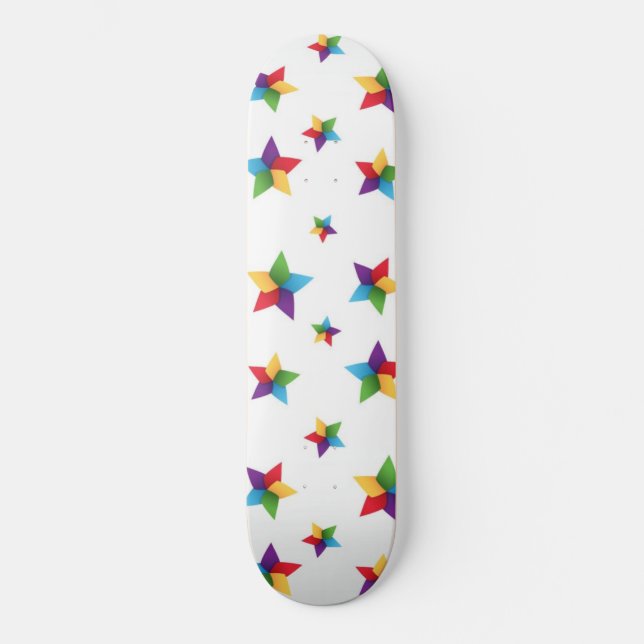 Skate Padrão de estrelas (Frente)
