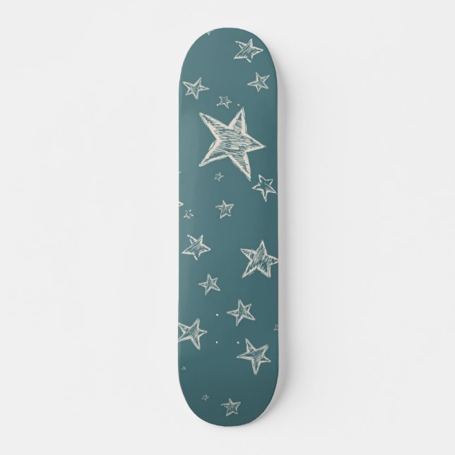 Skate Padrão de estrelas (Frente)