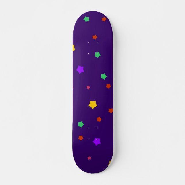 Skate Padrão de estrelas (Frente)