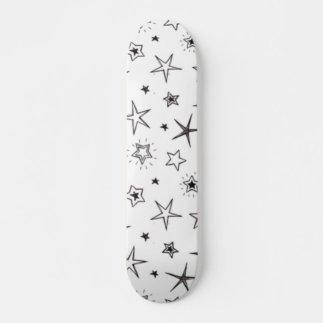 Skate Padrão de estrelas (Frente)