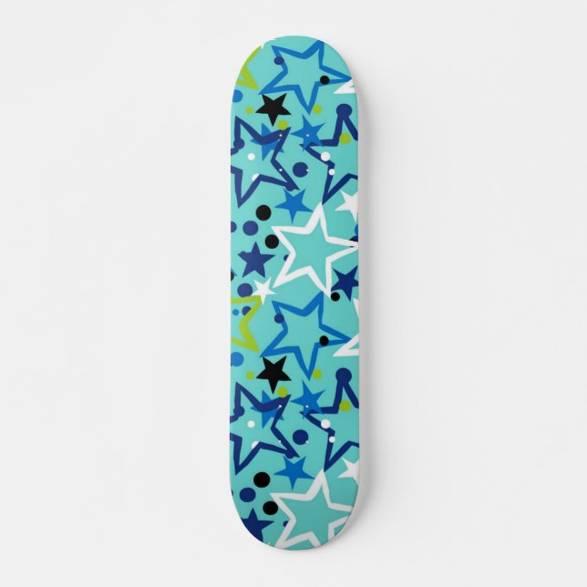 Skate Padrão de estrelas (Frente)