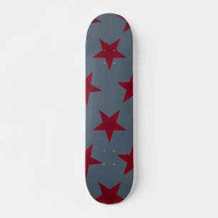 Skate Padrão de estrelas de ouro 9