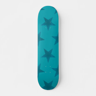 Skate Padrão de Estrelas Douradas 15