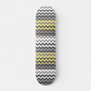 Skate Padrão de Faixa Zigzag Chevron