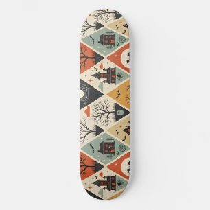 Skate Padrão de fantasma escuro