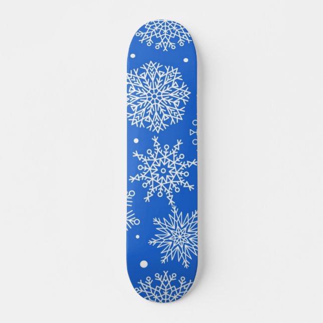 Skate Padrão de floco de neve (Frente)
