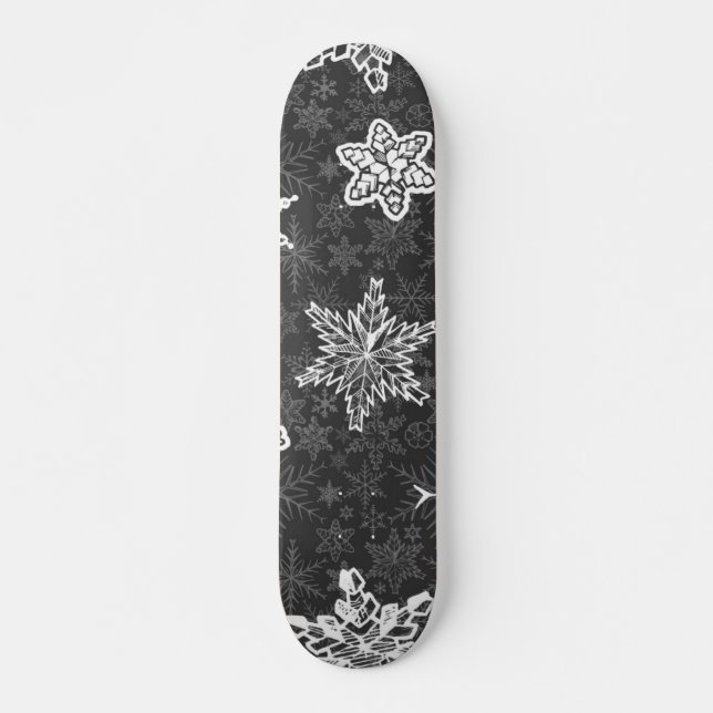 Skate Padrão de floco de neve (Frente)