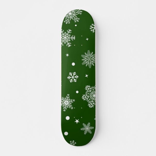 Skate Padrão de floco de neve (Frente)