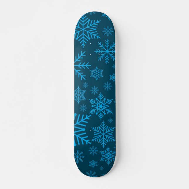 Skate Padrão de floco de neve (Frente)