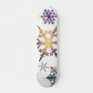 Skate Padrão de flocos de neve