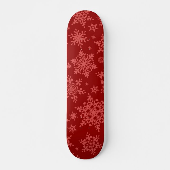 Skate Padrão de flocos de neve (Frente)