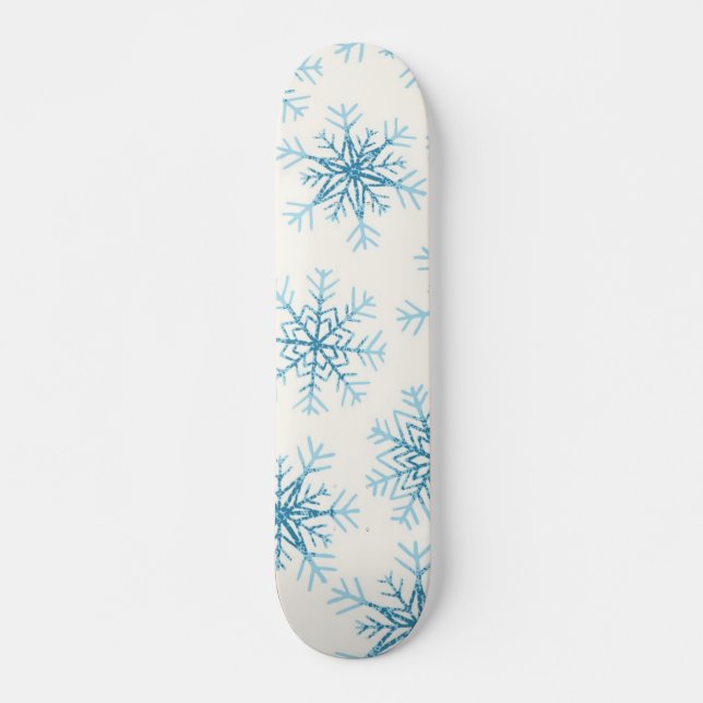 Skate Padrão de flocos de neve (Frente)