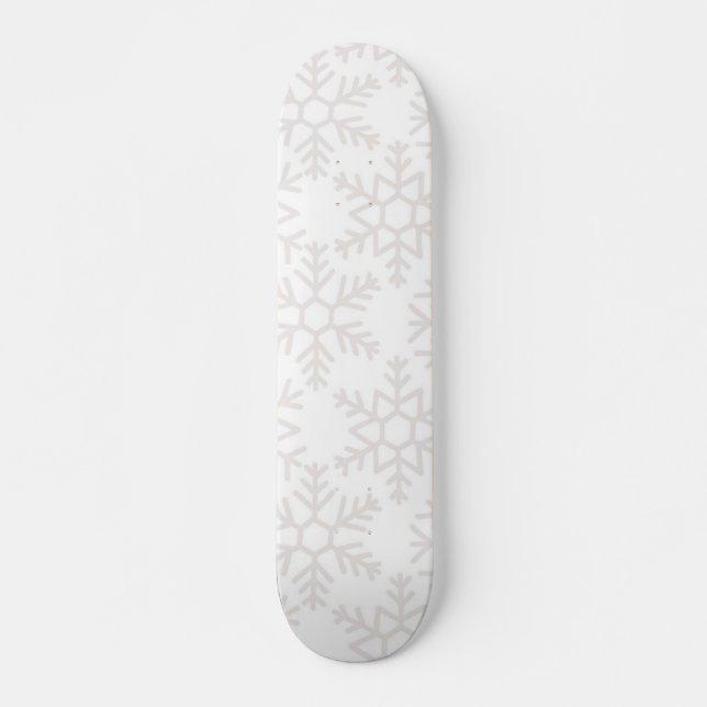 Skate Padrão de flocos de neve (Frente)