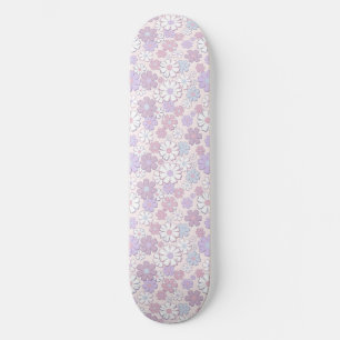 Skate Padrão de Flor Y2K