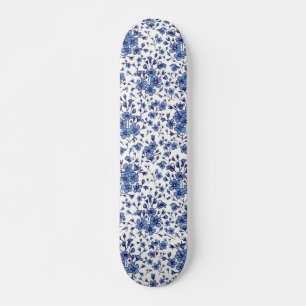 Skate Padrão de flores