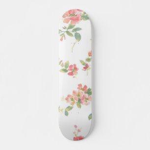 Skate Padrão de flores