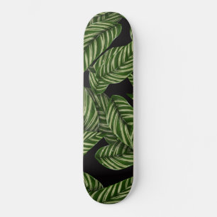 Skate Padrão de Folhas Tropicais