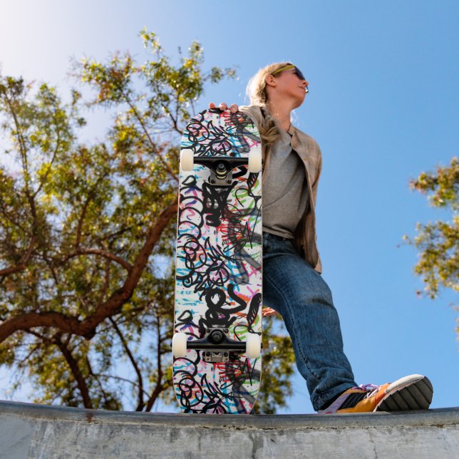 Skate Padrão de grafite (Ao ar livre 1)