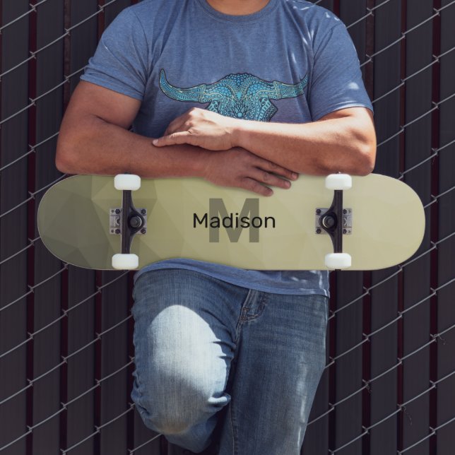 Skate Padrão de malha mbre das cinzas amarelas claras Mo (Ao ar livre 3)