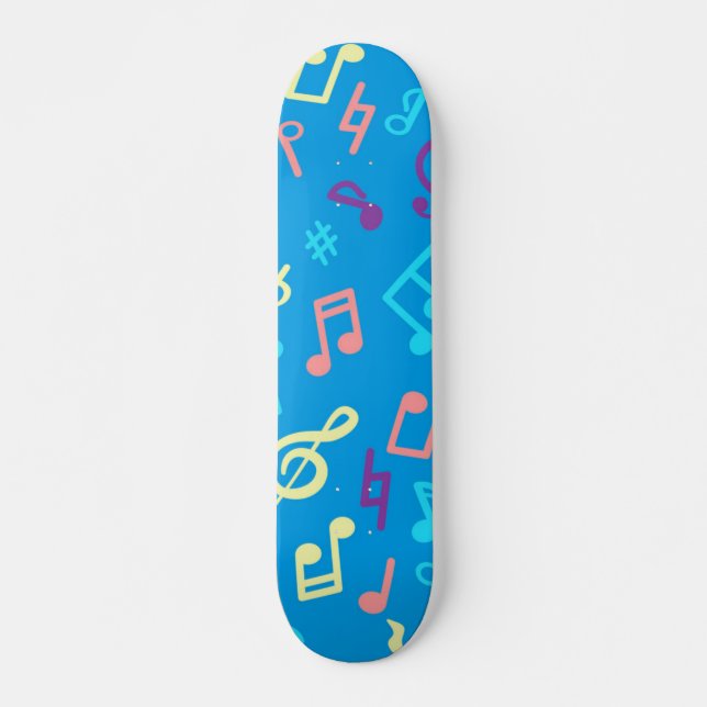 Skate Padrão de música (Frente)