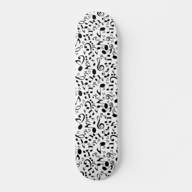 Skate Padrão de música (Frente)