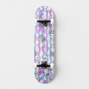 Skate Padrão de Ondas de Estrela Explosiva Sonhadora