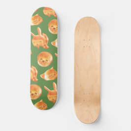 Skate Padrão De Pão Adorável Em Forma De Animal