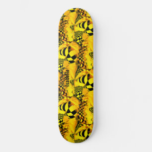Skate Padrão de Reprodução do Abstrato do Jogador de